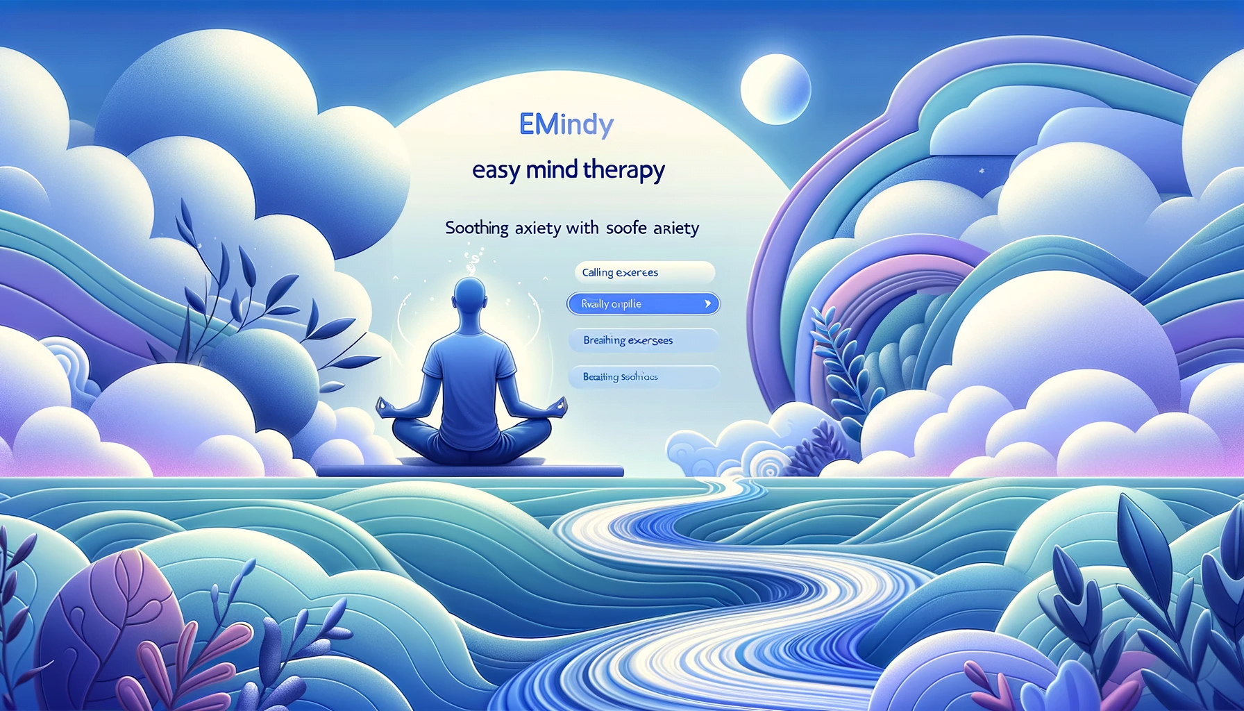 eMINDy: Soothing Anxiety with Easy Mind Therapy