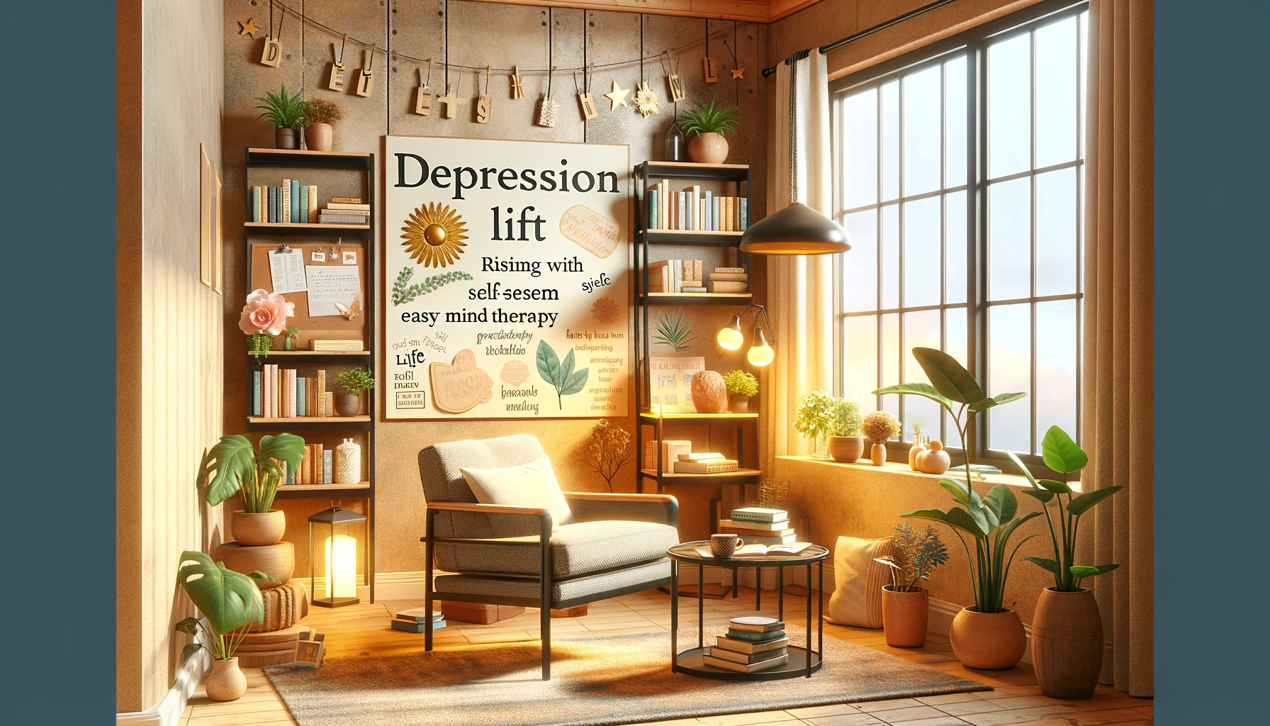 Depression Lift: Rising with Self Esteem through Easy Mind Therapy