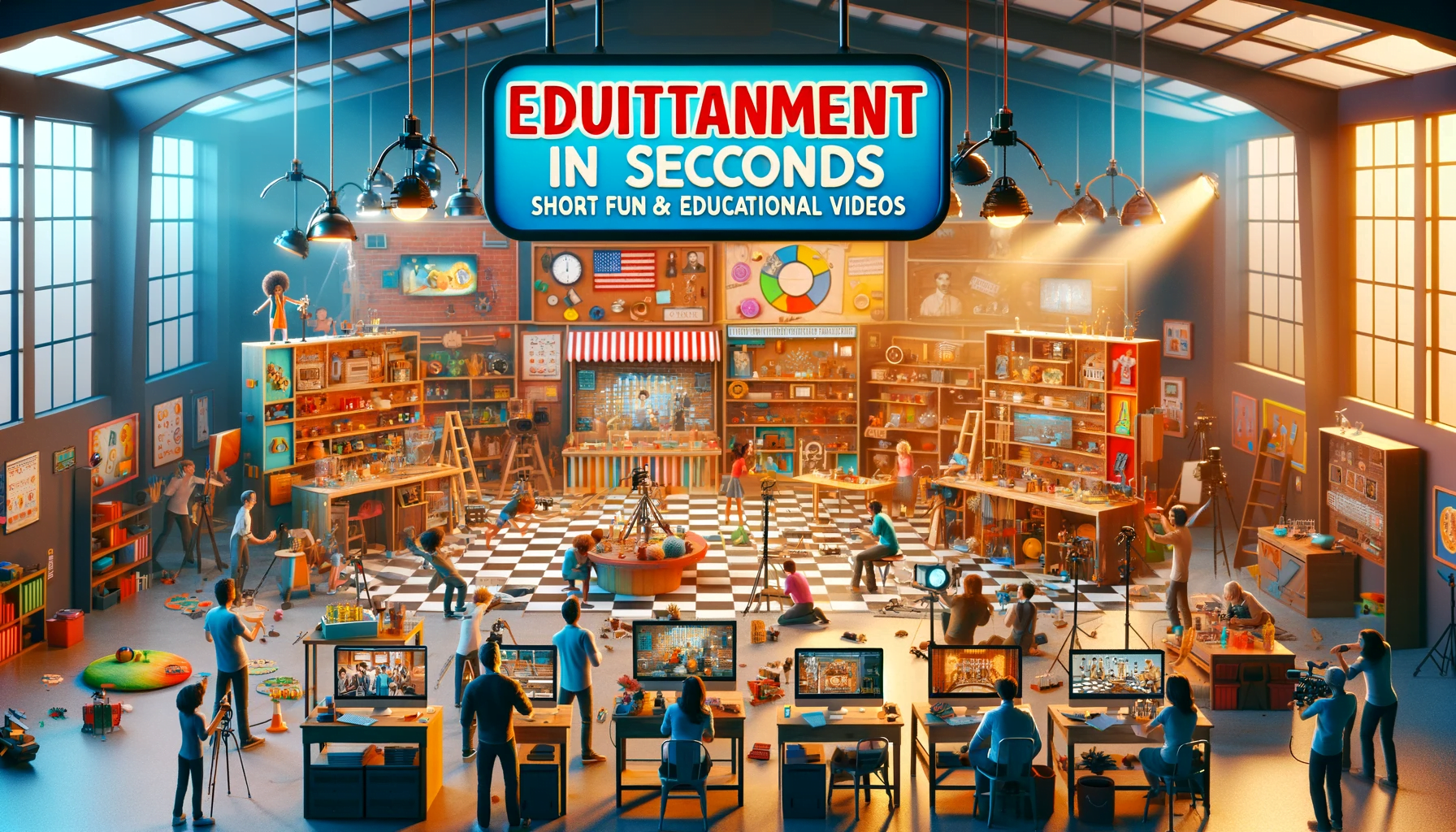 Edutainment in Seconds: Short Fun and Educational Videos