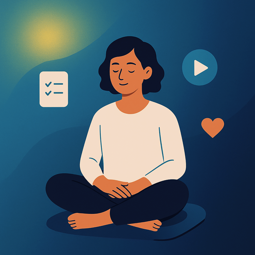 mental wellness self-help tools for daily calm
